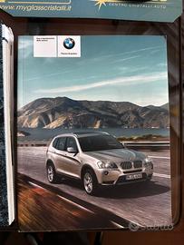 Libretto uso manutenzione bmw x3 f25 20d x drive