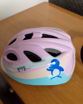 casco bici x bimba