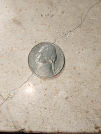 moneta di Thomas Jefferson di 5 cent 