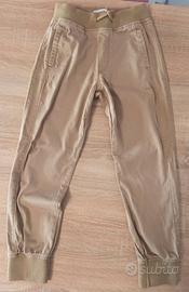 Pantaloni bambina 9/10 Abercrombie & Fitch beige