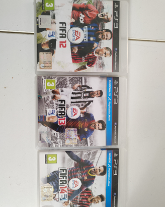 Fifa 12, 13, 14 per ps3