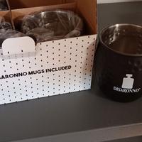 Bicchieri coktail in metallo amaretto disaronno