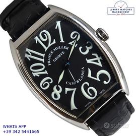 FRANCK MULLER Casablanca 6850 Cintree Curvex black