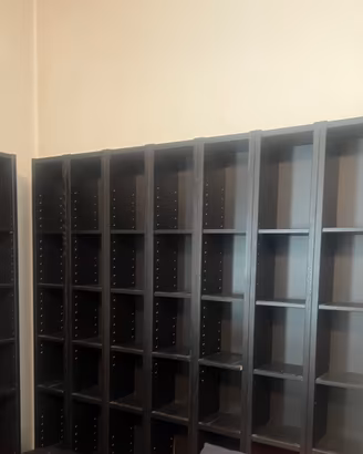 Scaffali IKEA GNEDBY neri 202 cm -  16 pezzi