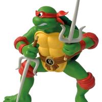 TMNT TARTARUGHE NINJA RAFFAELLO RAPHAEL STATUA PVC