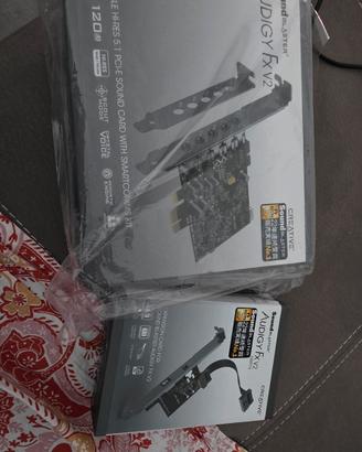 Scheda audio Hi-res 5.1 PCI-e Audigy FX V2 Creativ