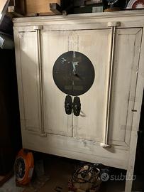 Credenza Antiquariato laccata - Cina