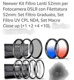 Filtri per obiettivo 52 mm,40,5mm