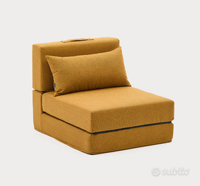 poltrona convertibile Arty KAVE HOME GIALLA