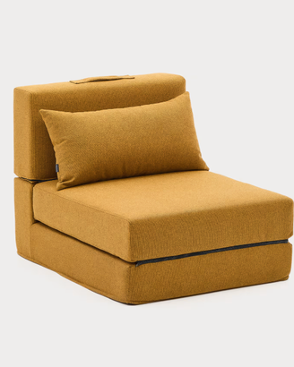 poltrona convertibile Arty KAVE HOME GIALLA