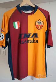 Maglia as roma 2001-2002 champions league cafu