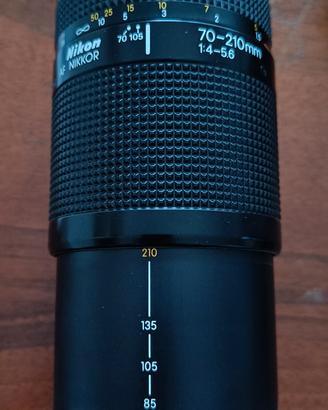 nikon af Nikkor 70-210 f4-5,6 a pompa