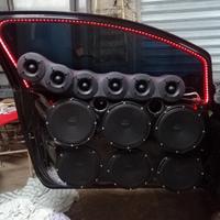 Pride car audio woofer e amplificatore 