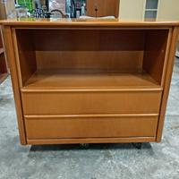 mobile comò con due cassetti 