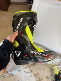 SCARPE DA MOTO UOMO STEALTH EVO AIR BLACK YELLOW