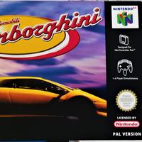 Nintendo 64 N64 Automobili Lamborghini gioco Pal