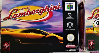 Nintendo 64 N64 Automobili Lamborghini gioco Pal