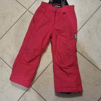pantaloni da sci bambina brugi 