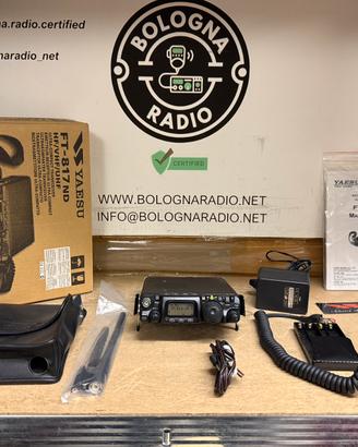 Yaesu ft 817 ND full set Garanzia 12 mesi