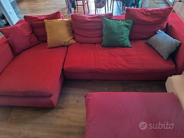Divano con chaise longue Cristian originale 