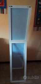 Specchio da terra con supporto pieghevole 160x37 c