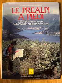 Libro montagna 1989 Le Prealpi a piedi