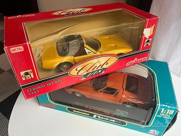 Ferrari 365 GTS e Lamborghini Miura scala 1:18