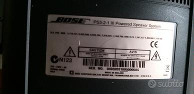 Subwoofer Bose 3.2.1