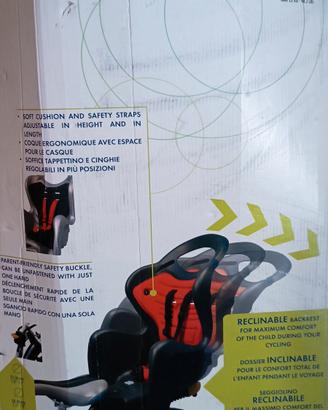 passeggino posteriore per bici