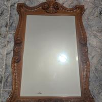 Specchio specchiera in legno massello 