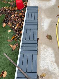 Pavimento runner ikea pvc wpc a incastro