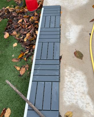 Pavimento runner ikea pvc wpc a incastro