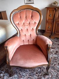 Poltrona vintage antica 800