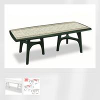 Tavolo allungabile esterno President  170x195x220