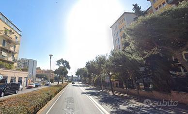 Cagliari, viale Diaz, quadrivano super panoramico