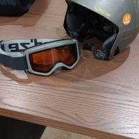 Caschetto da sci Wed'ze taglia "M" con occhiali