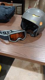 Caschetto da sci Wed'ze taglia "M" con occhiali