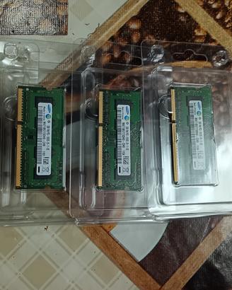 DDR3 Samsung per notebook