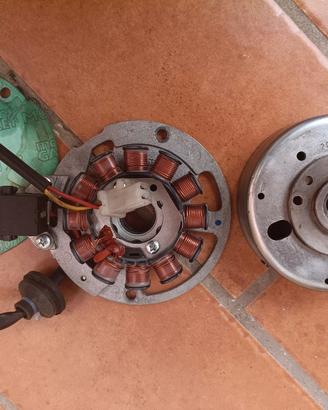 volano 12 poli completo x motore malaguti