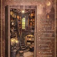 Booknook “Libreria Incantata” – Miniatura fantasy 