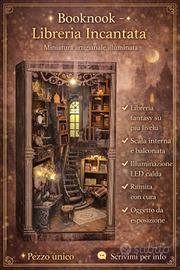 Booknook “Libreria Incantata” – Miniatura fantasy 