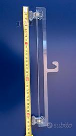 appendini trasparenti in plastica