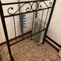 Letto singolo ferro battuto