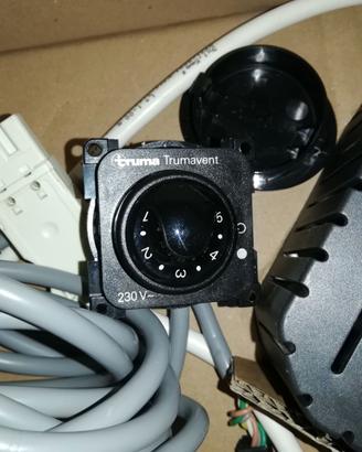 Ventilatore Truma TEN-3 230 a.c. con pannello di c