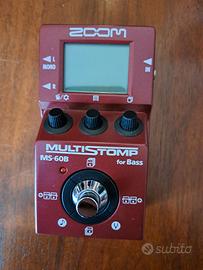 Zoom MS-60B Multistomp per Basso