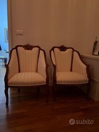 Poltrone stile nouveau