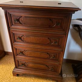 Mobiletto scrittoio legno