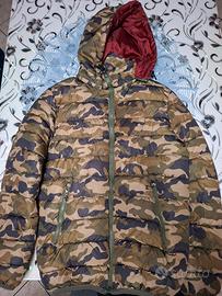 giacca invernale stile militare 