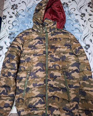 giacca invernale stile militare 