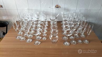 servizio bicchieri finissimo cristallo